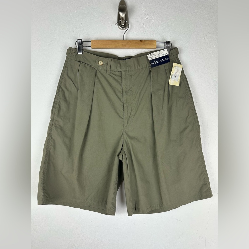 VTG Deadstock Polo Ralph Lauren 100% Cotton Linden Shorts Men’s Size 32 USA